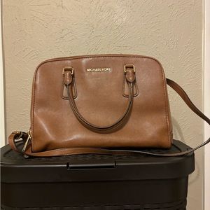Michael Kors Reese leather satchel